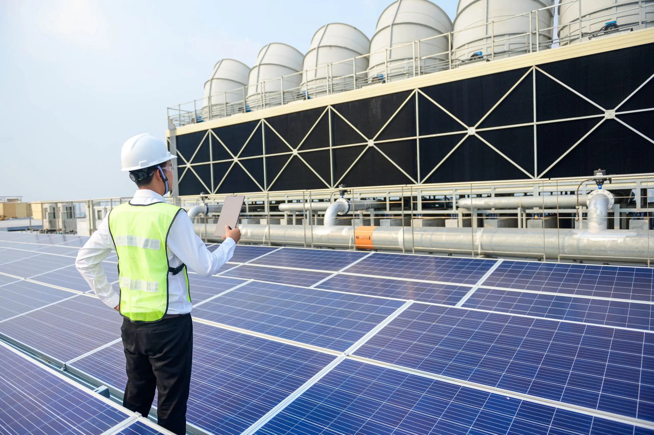 Industrial solar power systems